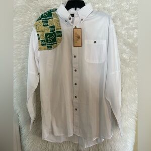 USF Bulls Kevin’s Plantation Collection NWT Men’s Long Sleeve Shooting Shirt-L
